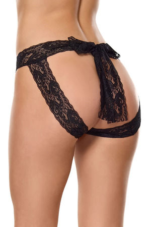 Coquette 25318 Panty – Black (One Size)
