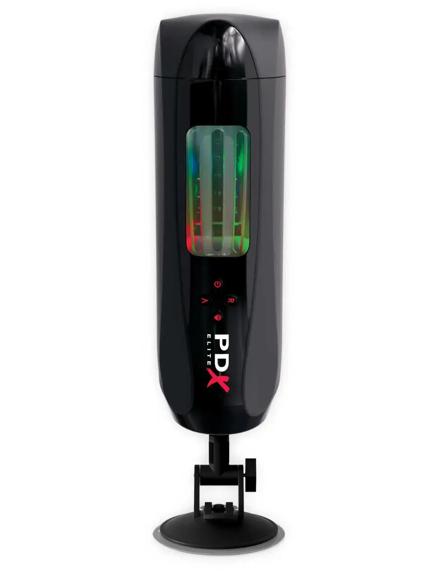 Thumbnail: PDX Elite Ultimate Milker 2 - Black/Clear