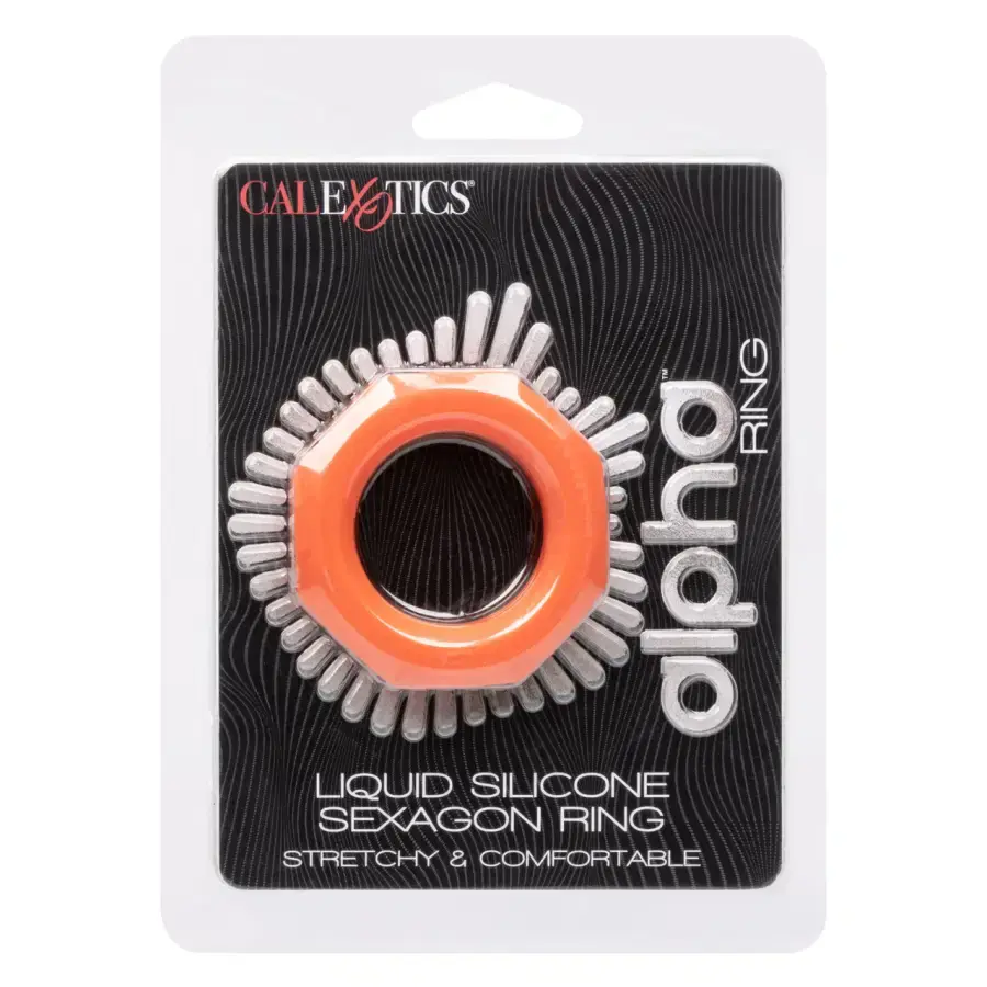 Thumbnail: Alpha Liquid Silicone Sexagon Ring