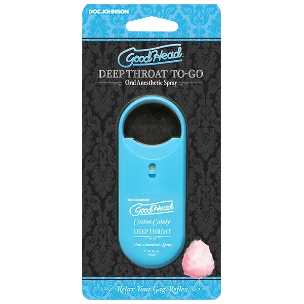 GoodHead To-Go - Deep Throat Spray - Cotton Candy (.33 oz.)