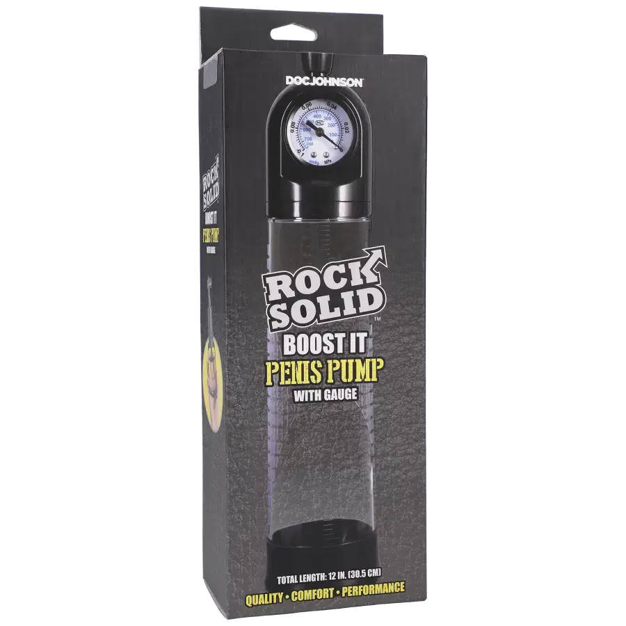Thumbnail: Rock Solid - Boost It Penis Pump with Gauge