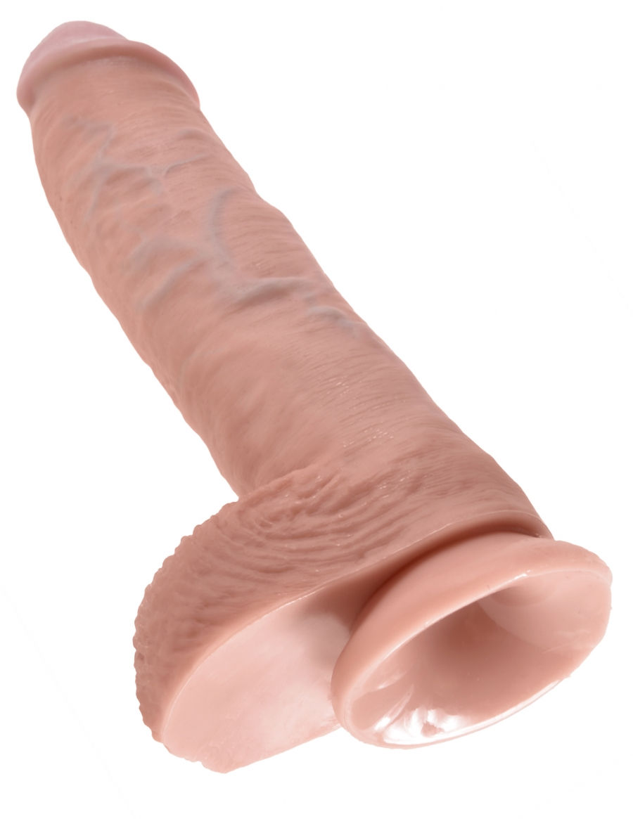 Thumbnail: King Cock 10" Cock w Balls Light