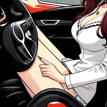 Evelyn's Forbidden Desire: A Midnight Encounter behind a Sex Shop
