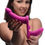 Thumbnail: Strap U Double Take 10X Double Penetration Vibrating Strap-on Harness - Purple
