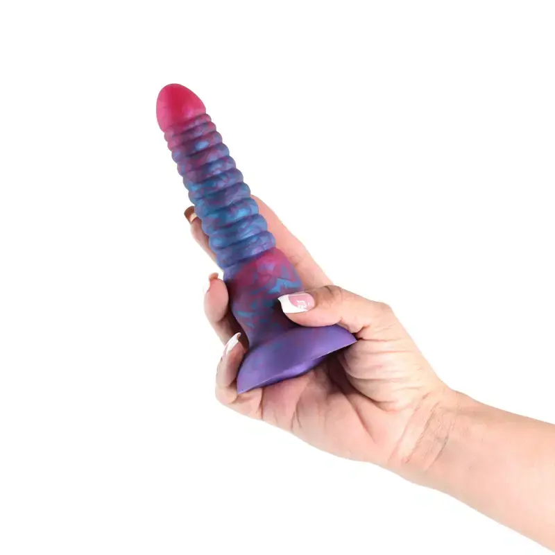Thumbnail: NS - Colours - Stacked - 6" Dildo - Pink/Blue