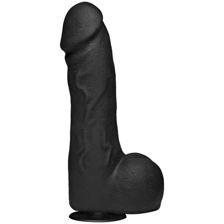 Merci - The Perfect Cock 10.5" with Removable Vac-U-Lock Suction Cup - Black