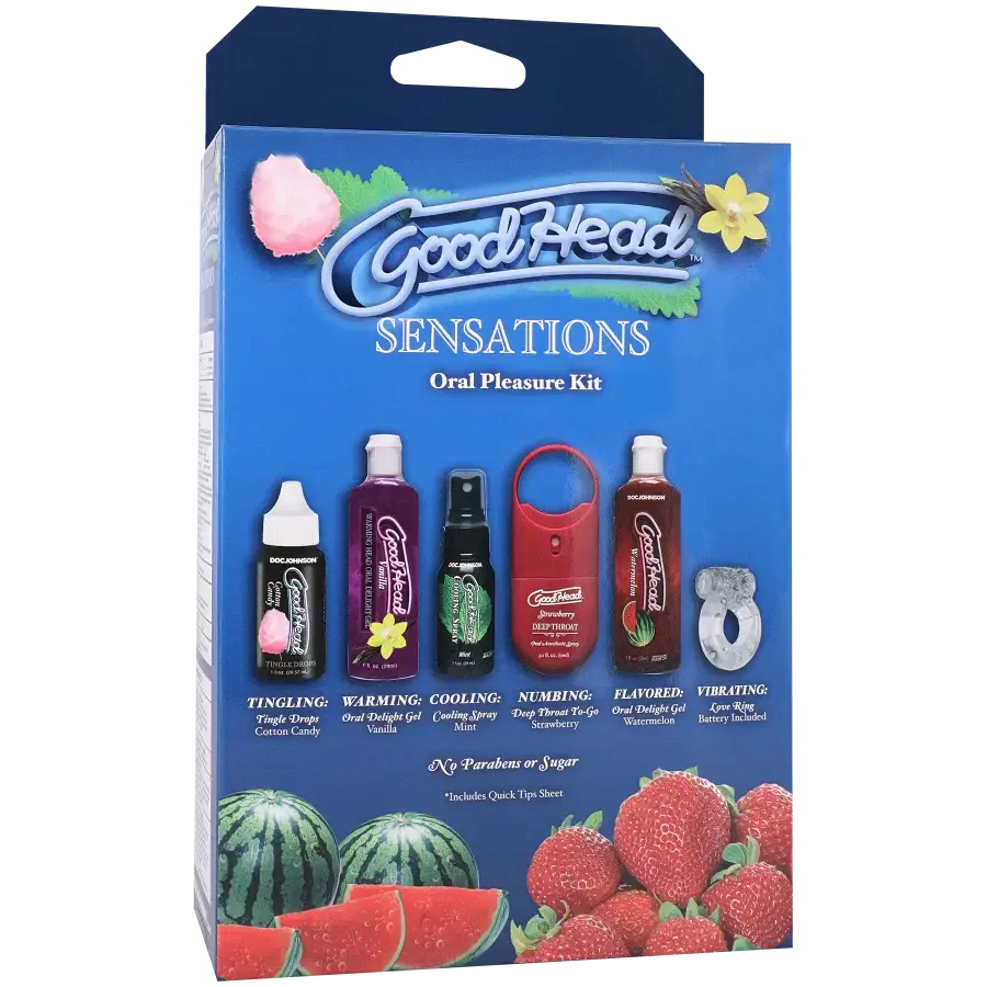 GoodHead - Sensations Our Pleasure Kit - 6 pack