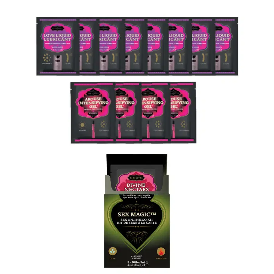 Thumbnail: KamaSutra - SexToGo 12-Packet Set Sex Magic