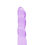Thumbnail: Shots - RealRock - Non Realistic Dildo with Suction Cup - 7''/ 17 cm - Purple