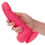 Thumbnail: Neon Silicone Studs 6"/15.25 cm - Pink in hand