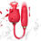 Thumbnail: 2 in 1 Rose Vibrator