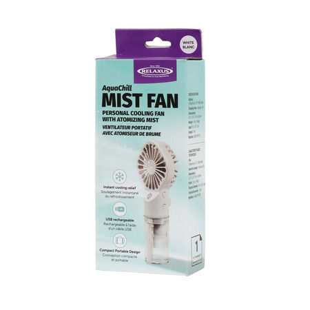 AquaChill Mist Fan in white