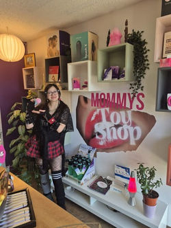 Our dear friend popped in for a visit at our sex shop in edmonton