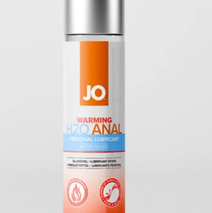 JO H2O Anal - Warming - Lubricant 4 floz / 120 mL