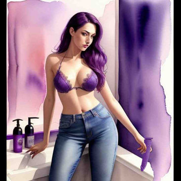 Exploring Pleasure in the Bathroom at the Sex Shop Near Me with My New Dildo