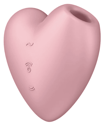 Satisfyer Cutie Heart Pink out of package