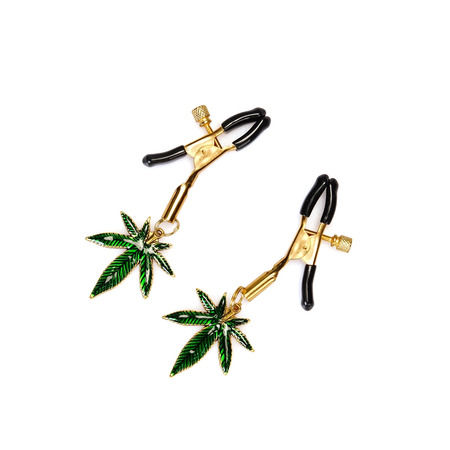 Cannabis-Themed Nipple Clamps