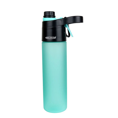 2-in-1 Misting Water Bottle – 600ml Cooling Spray Bottle