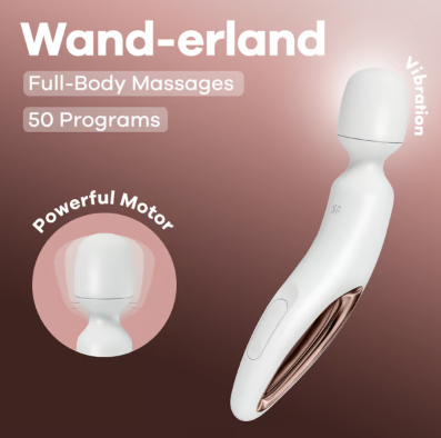 Thumbnail: Satisfyer Wand-erland White/Rose Gold