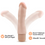 Thumbnail: 7 inch vibrating dildo bending