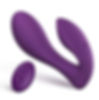 Duojoy Couple Vibrator Purple