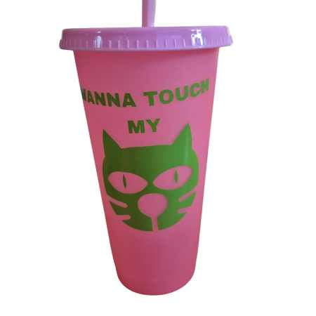 Wanna Touch My Pussy Colour-Changing Cup