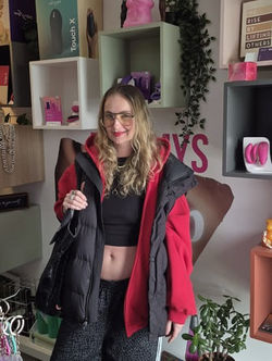 Our dear friend and local Artist Popped in for some things at our local edmonton adult store