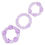 Thumbnail: CalExotics - Silicone Island Rings - Purple