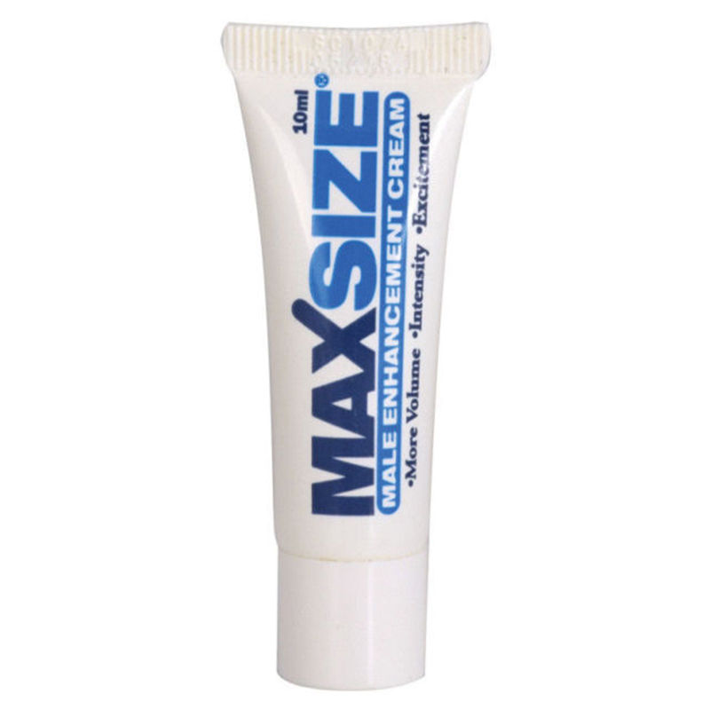 max size cream white tube