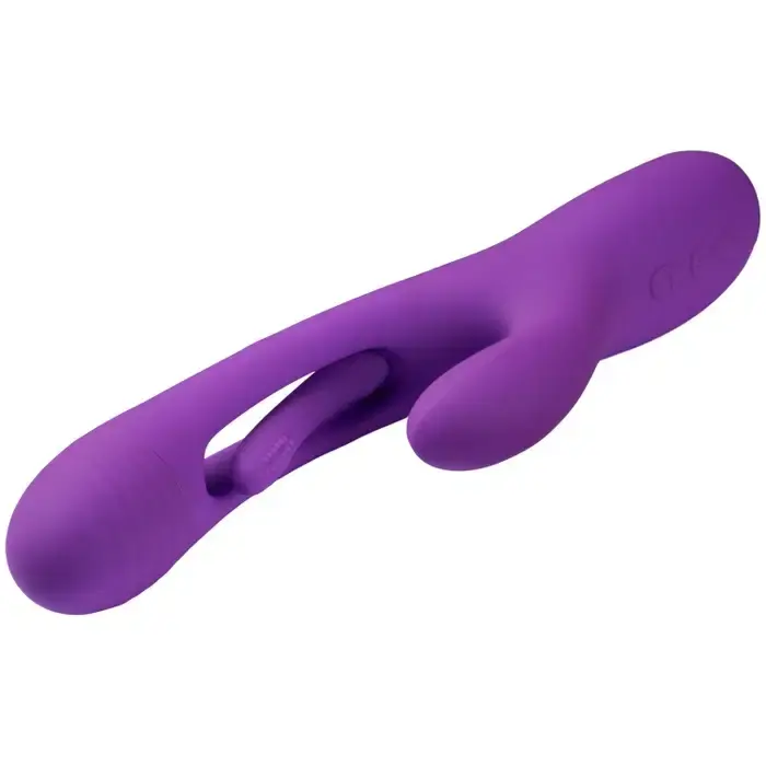 Thumbnail: Rabbit Vibrator with Flapping Stimulation Purple