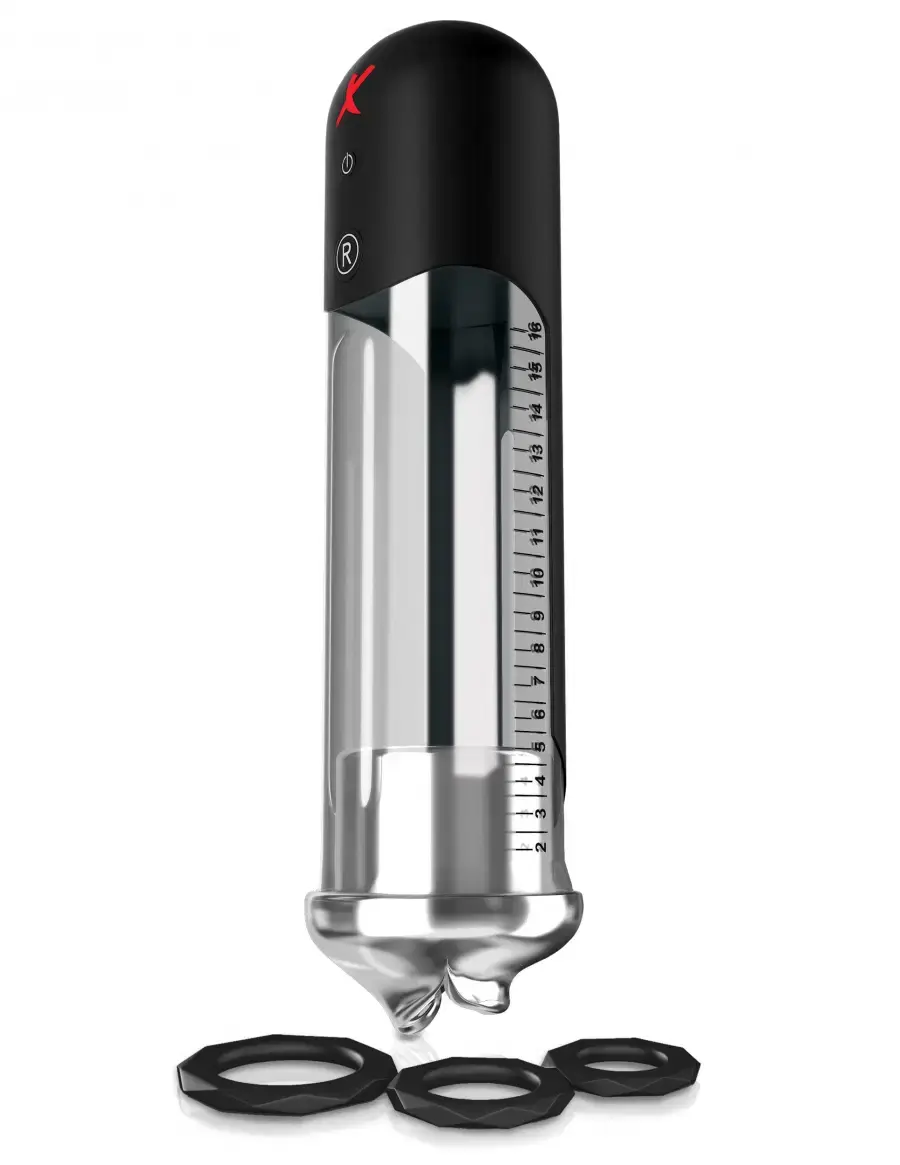 Thumbnail: PDX Elite Blowjob Power Pump - Clear/Black