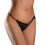 Thumbnail: Hookup Panties Remote Bowtie Bikini - Fits Size S-L Black
