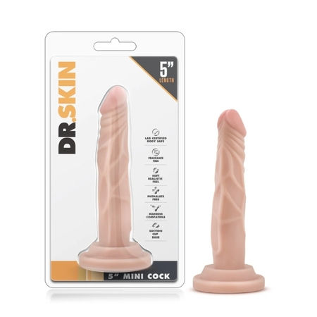 Blush - Dr. Skin 5" Mini Cock - Beige