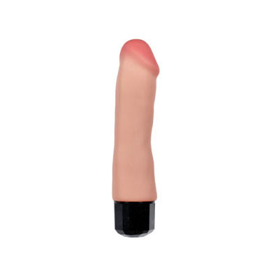 Blush -Dr. Avery 7.5" Realistic Vibrating Silicone G-Spot Dildo - Beige
