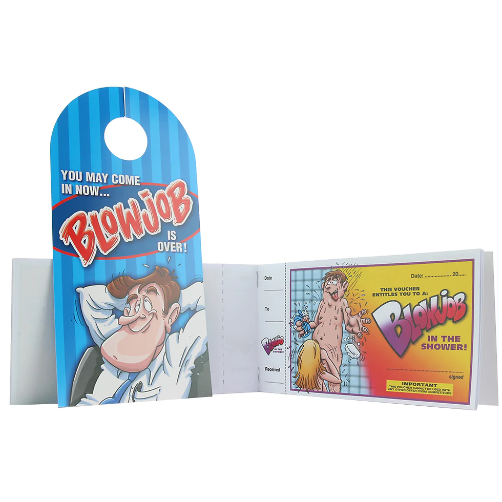 Blowjob Surprise Goody Bag book