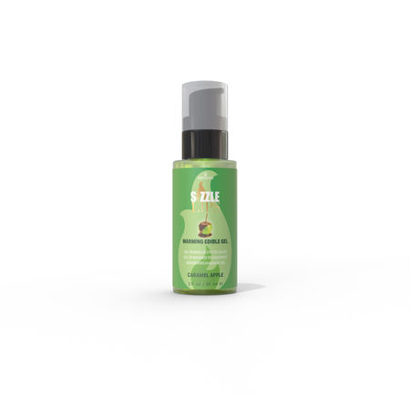 Sizzle Lips Caramel Apple - Edible Warming Massage Gel
