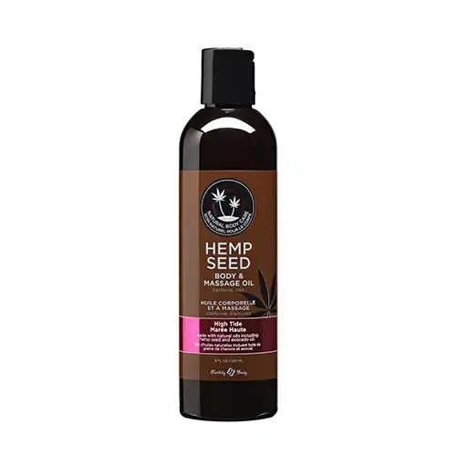 Hemp Seed Massage & Body Oil 8oz. High Tide