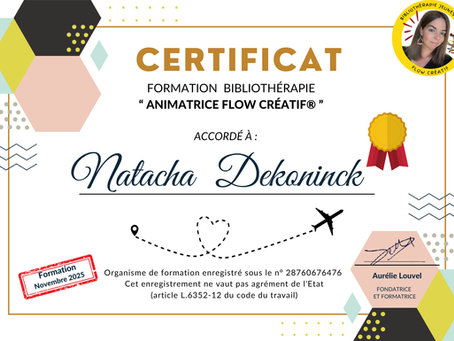 Animatrice d'ateliers de bibliothérapie créative
