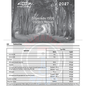 2027 Chevy Silverado 1500 Owner's Manual Reveals Major 3.0 Duramax, DEF and Key Card Changes