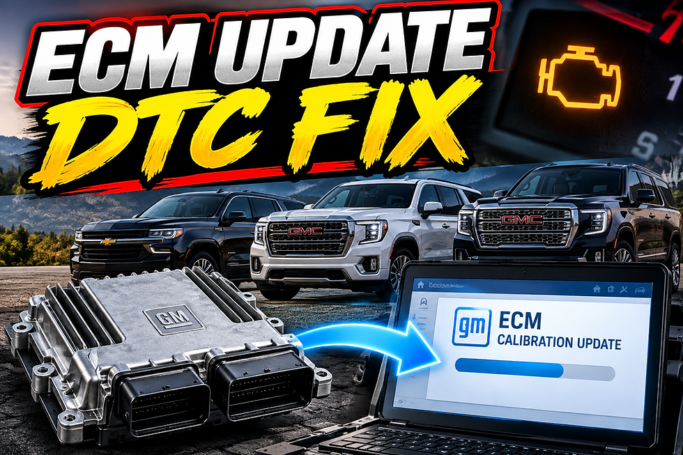GM Identifies Potential ECM Software Issue Behind Multiple 2025 3.0L Duramax SUV Trouble Codes