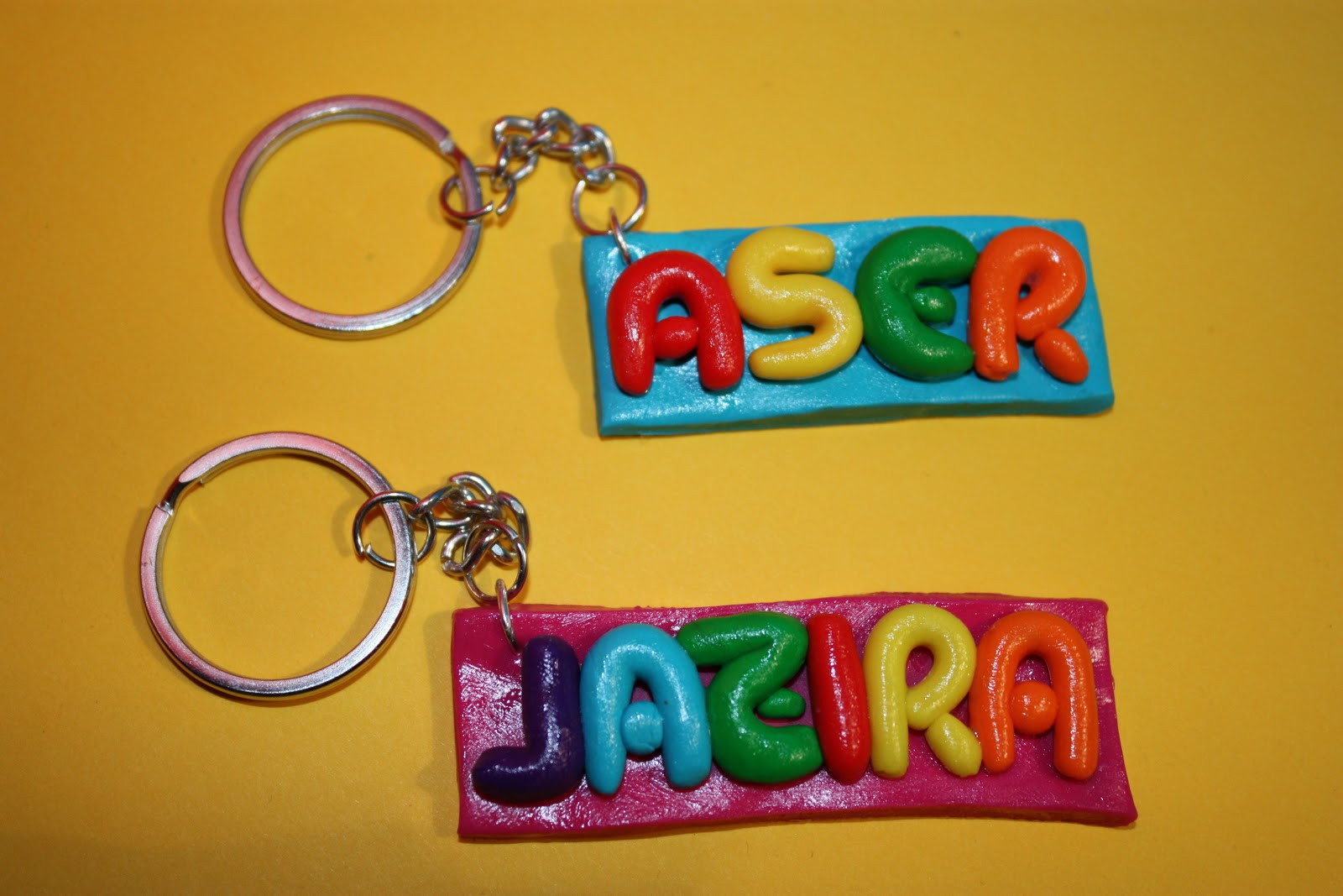 Llaveros con nombres