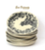 Assiettes pissenlit souffle