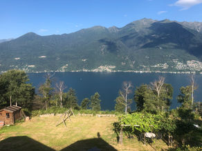 Gongklang-Reise/ Viaggio nel suono del gong über dem Lago Maggiore