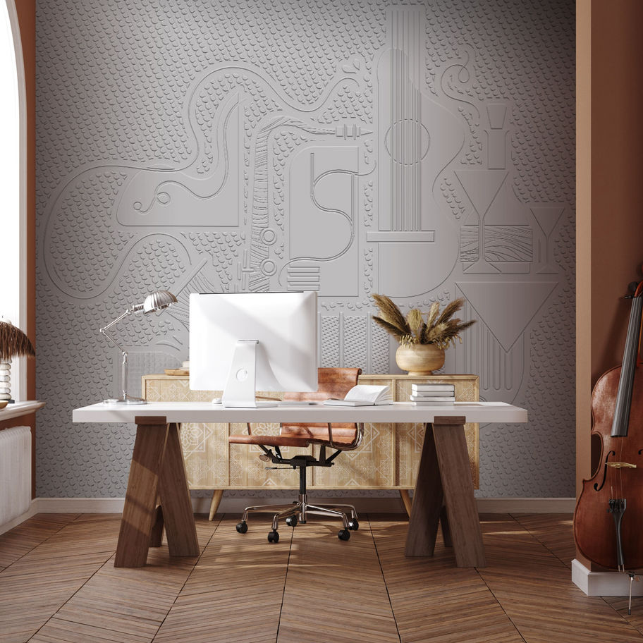 DP-0097 - Paintable wall décor with surface structure