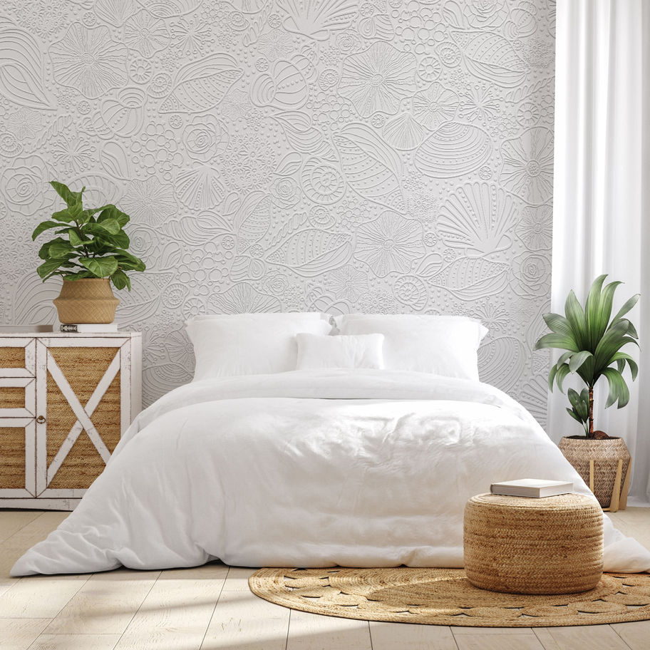 DP-0197 - Paintable wall décor with surface structure