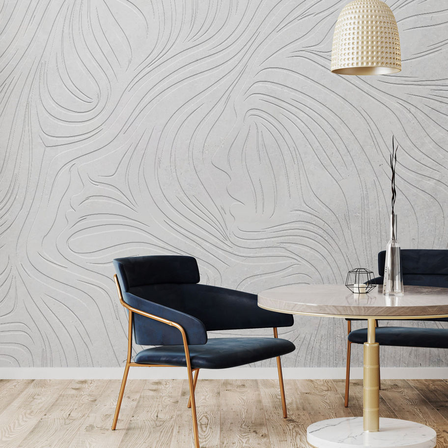 DP-0186 - Paintable wall décor with surface structure