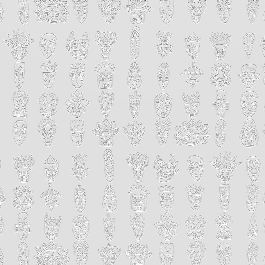 DP-0071 - Paintable wall décor with surface structure