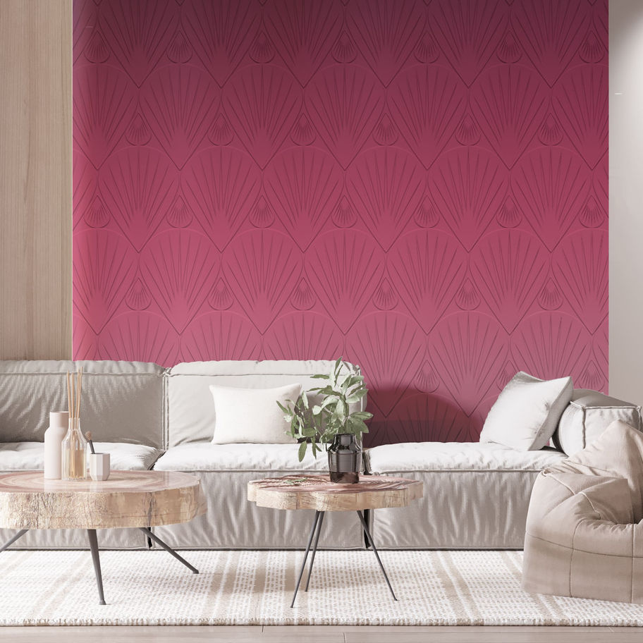 DP-0266 - Paintable wall décor with surface structure