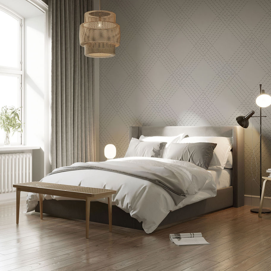 DP-0223 - Paintable wall décor with surface structure
