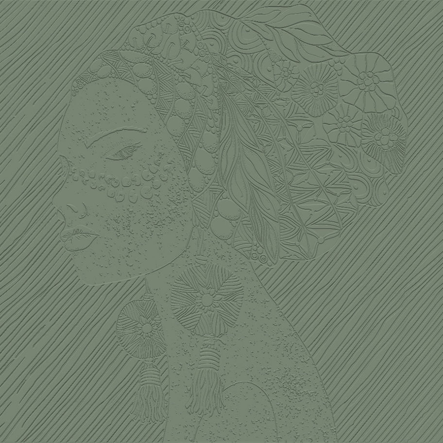 DP-0177 - Paintable wall décor with surface structure